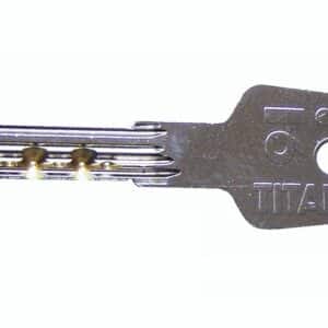 Extra sleutel TITAN i6 gelijktijdig besteld met cilinder